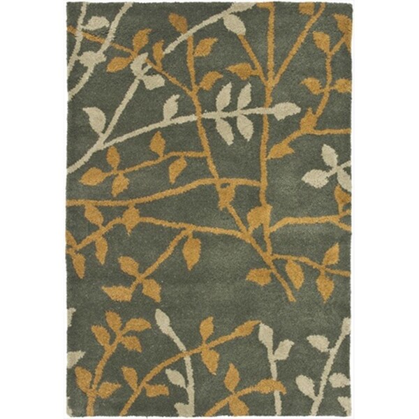 Safavieh 2 x 3 ft. Accent Contemporary Soho Grey and Multi Color Hand Tufted Rug - SOH733B-2