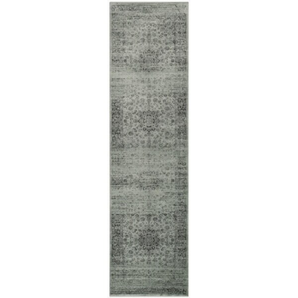 Safavieh 2 ft. 2 in. x 10 ft. Traditional Vintage Spruce and Ivory Runner Rug - VTG113-2111-210