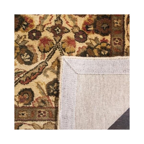 Safavieh 3 ft.-6 in. x 3 ft.-6 in. Round Traditional Antiquity- Gold Hand Tufted Rug - AT51C-4R