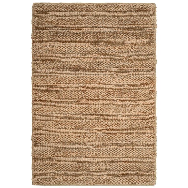 Safavieh 3 X 5 Ft. Natural Fiber Hand Woven Small Rectangle Area Rug, Natural - NF212A-3