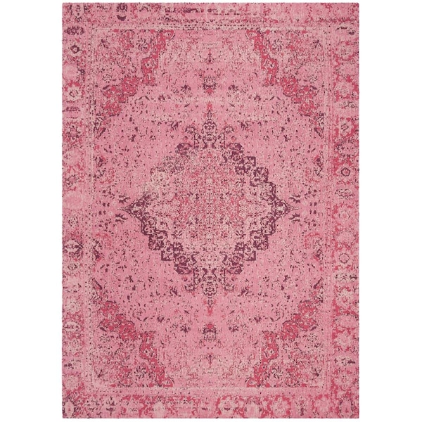 Safavieh Classic Vintage 2 ft. 3 in. x 8 ft. Rectangle Area Rug Fuchisa - CLV110R-28