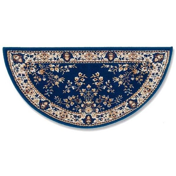Minuteman Minuteman H-23 Oriental 44 x 22 Inch Half Round - Blue - H-23