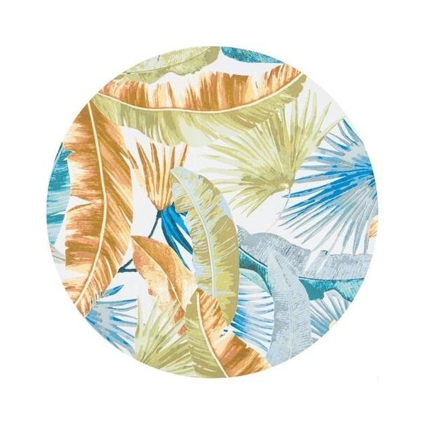 Safavieh 3 ft. 3 in. x 5 ft. 3 in. Barbados 500 Coastal Rectangle Rug, Gold & Green - BAR520C-3