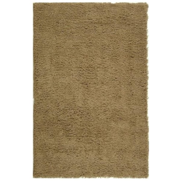 Safavieh 3 x 5 ft. Small Rectangle Shag and Flokati Shag Taupe Hand Tufted Rug - SG140D-3
