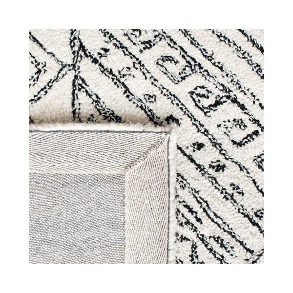 Safavieh 3 x 5 ft. Aspen Rectangle Area RugIvory & Black - APN821A-3