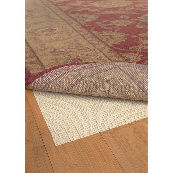 Oriental Weavers Oriental Weavers S0001C228RNDST 7 ft. x 6 in. Sure Grip Round Rug; Beige - S0001C228RNDST