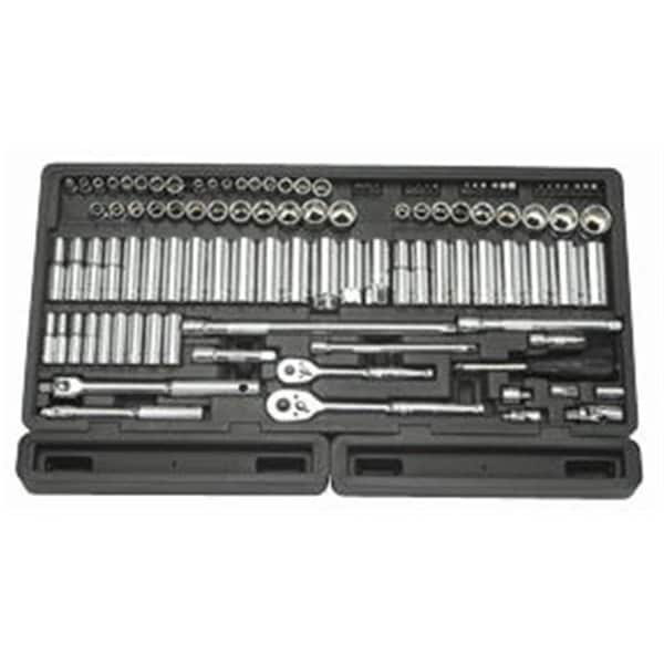 Atd Tools 106 Pc. Sae- Metric 0.25 In. And 0.37 In. Drive Socket Tray - ATD-1380