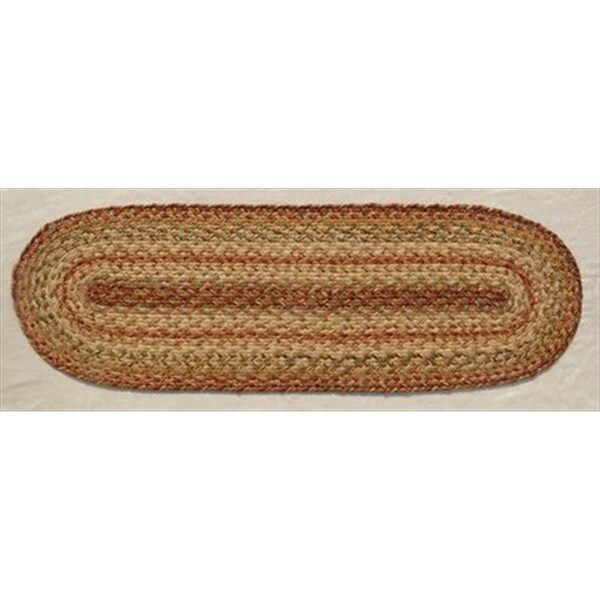 Homespice Decor Harvest Hudson Jute Braided Rugs - Table Runner - Oval - 571076