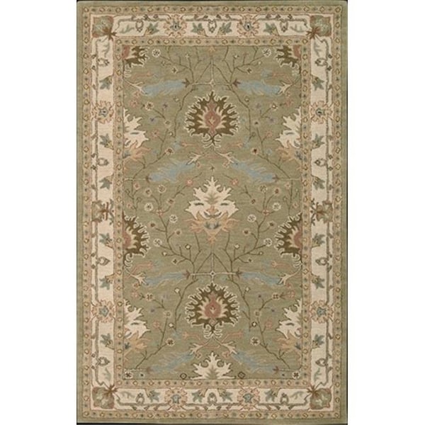 Nourison Nourison 173 India House Area Rug Collection Sage 2 ft 6 in. x 4 ft Rectangle - 99446001733