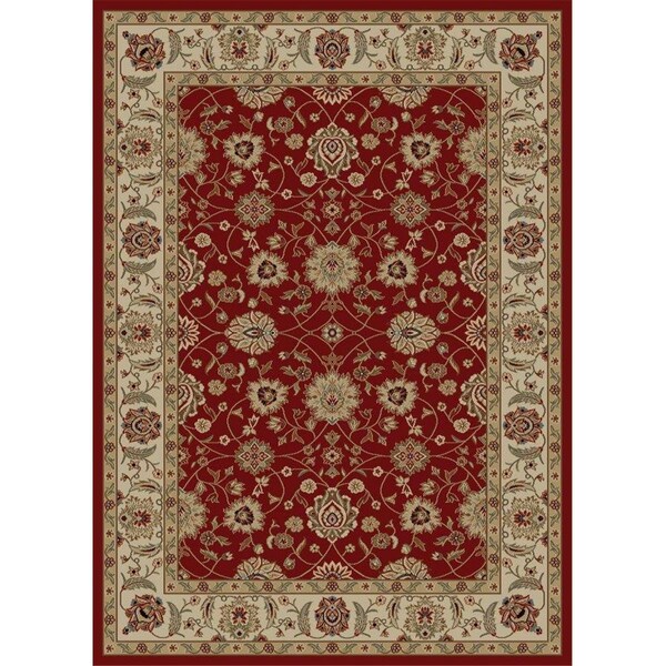 Concord Global Trading 2 ft. 7 in. x 4 ft. 1 in. Ankara Zeigler - Red - 62103