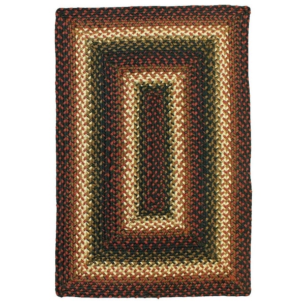 Homespice Decor Prescott Jute Braided Rug - 6 ft. x 9 ft. Prescott - 505569