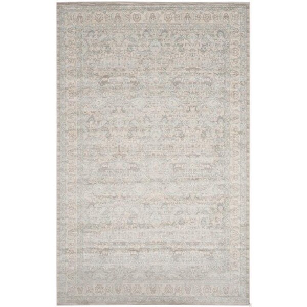 Safavieh Archive Small Rectangle Area Rug, Grey and Light Grey - 4 x 6 ft. - ARC673C-4