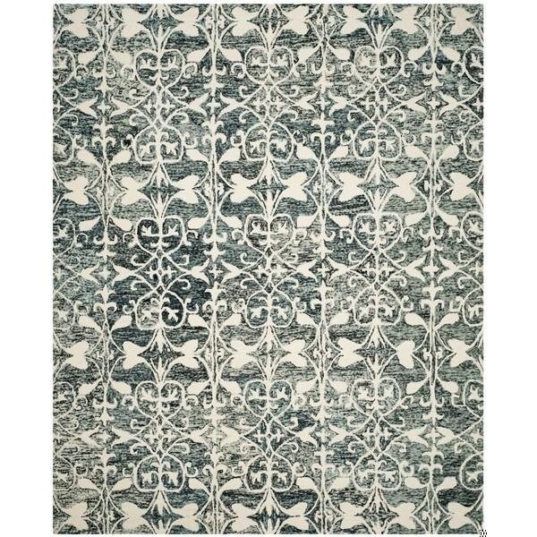 Safavieh 2 ft. 3 in. x 7 ft. Chatham Hand Tufted Runner Area RugCharcoal & Ivory - CHT765D-27