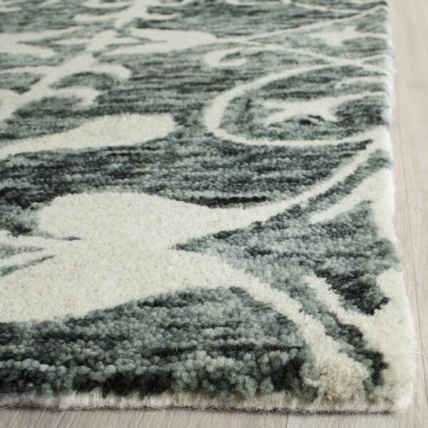 Safavieh 2 ft. 3 in. x 7 ft. Chatham Hand Tufted Runner Area RugCharcoal & Ivory - CHT765D-27