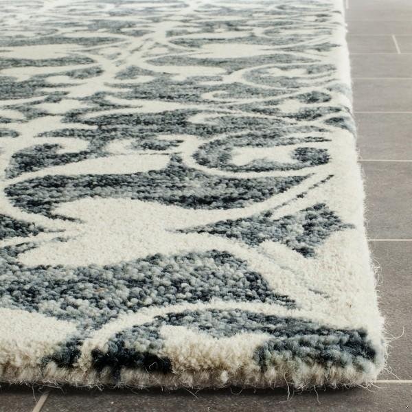 Safavieh 2 ft. 3 in. x 7 ft. Chatham Hand Tufted Runner Area RugCharcoal & Ivory - CHT765D-27