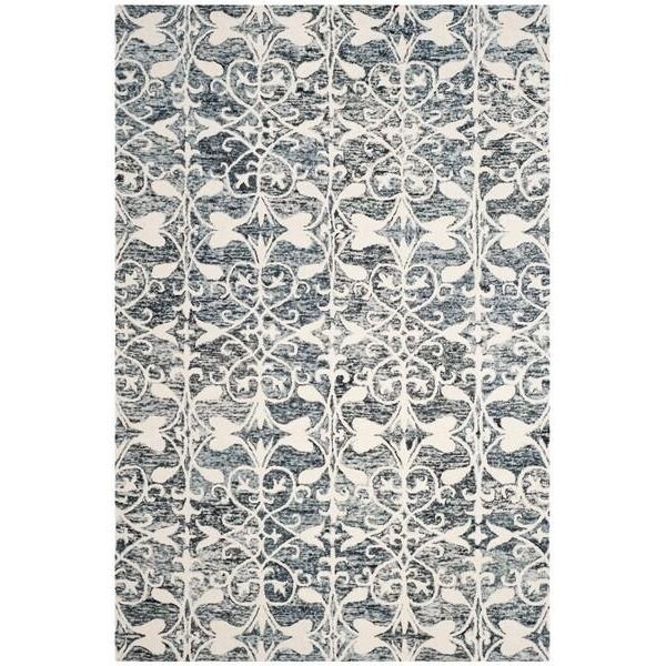 Safavieh 2 ft. 3 in. x 7 ft. Chatham Hand Tufted Runner Area RugCharcoal & Ivory - CHT765D-27