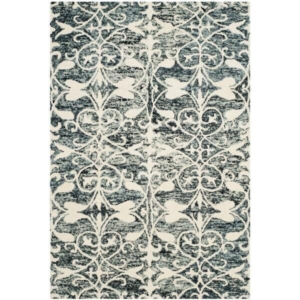 Safavieh 2 ft. 3 in. x 7 ft. Chatham Hand Tufted Runner Area RugCharcoal & Ivory - CHT765D-27