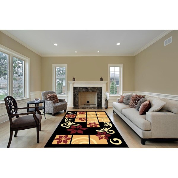 Homedora 5 x 7 ft. Discount World Contempo Collection 3005 Area Rug - HD-CC3005