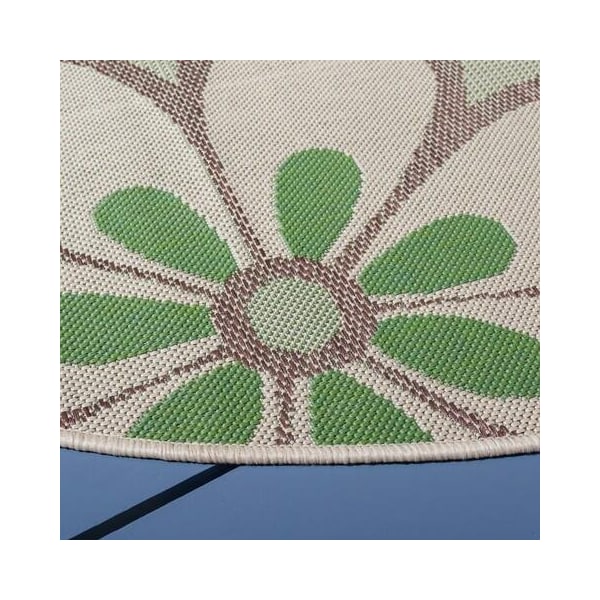 Safavieh 2 Ft. X 3 Ft. -7 In. Accent Indoor-Outdoor Courtyard- Natural Brown And Olive- Machine Made Rug - CY4035A-2