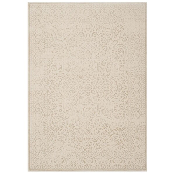 Safavieh Noble 600 Small Rectangle Area Rug, Beige and Ivory - 4 ft. x 5 ft.-7 in. - NBL612-5488-4