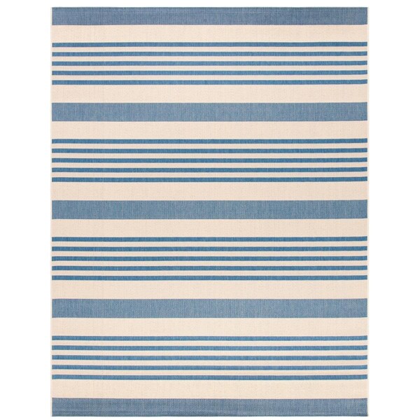 Safavieh 4 x 6 ft. Beach House Rectangle Rug - Beige & Blue - BHS222M-4