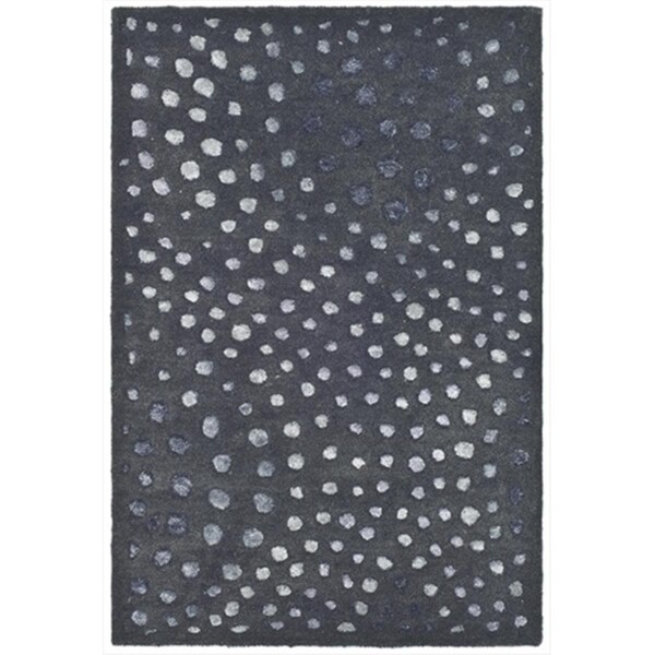 Safavieh 2 x 3 ft. Accent Contemporary Soho Dark Grey Hand Tufted Rug - SOH654A-2