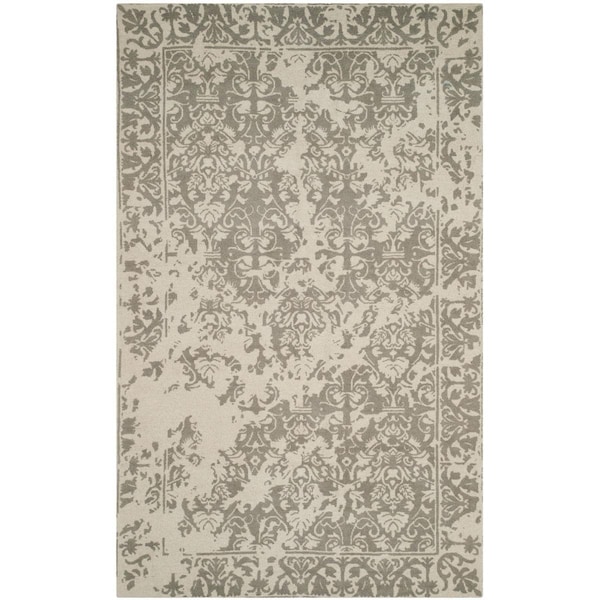 Safavieh Restoration VIntage Small Rectangle Area Rug, Light Sage - 4 x 6 ft. - RVT103K-4