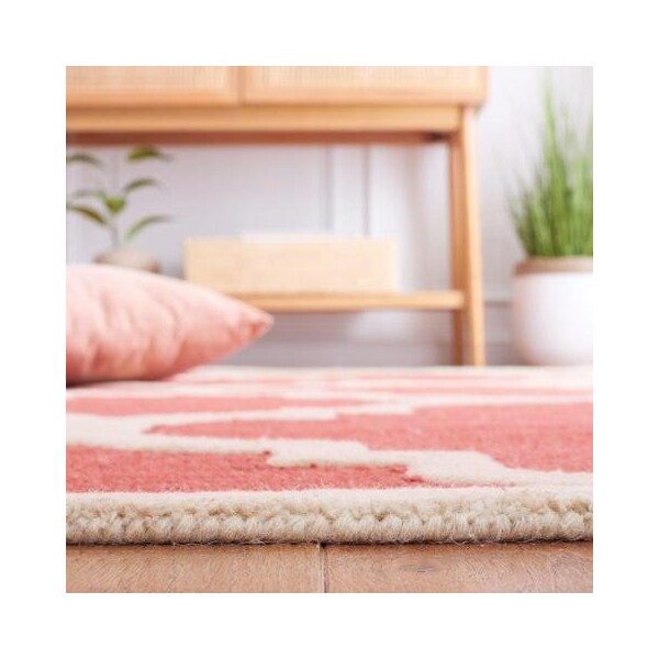 Safavieh Cambridge Hand Tufted Accent Rugs, Rust and Ivory - 2 x 3 ft. - CAM140L-2