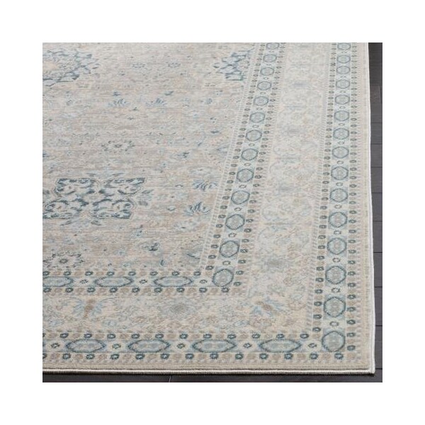 Safavieh Archive Small Rectangle Area Rug, Grey and Blue - 4 x 6 ft. - ARC671A-4