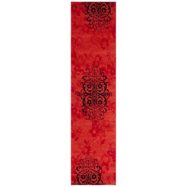 Safavieh Adirondack Power Loomed Runner Rug Red & Black - 2 ft. 2 in. x 9 ft. - ADR114P-29