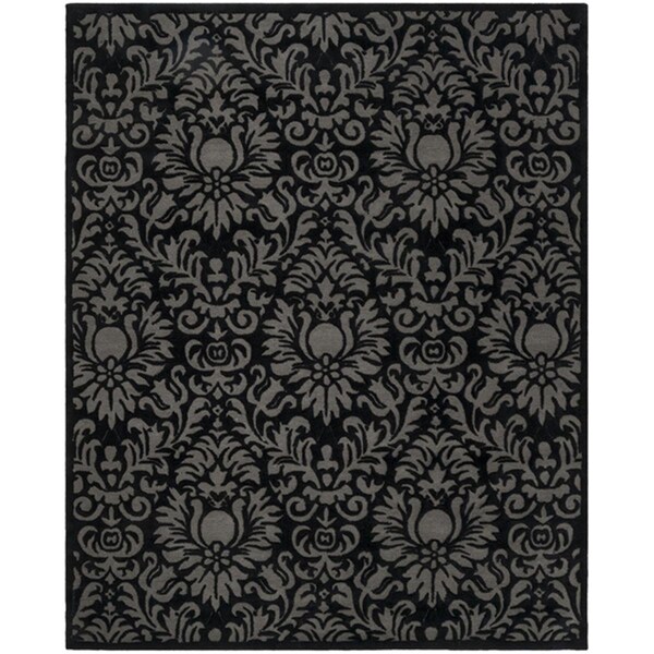 Safavieh 6 x 9 ft. Total Performance Hand Hooked Area RugBlack - TLP714G-6