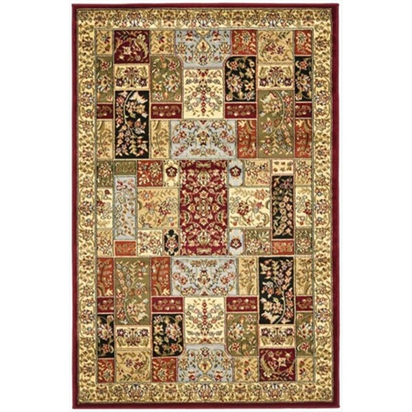 Safavieh 2 ft. 3 in. x 16 ft. Runner Lyndhurst Multi Color and Ivory Traditional Rug - LNH318A-216