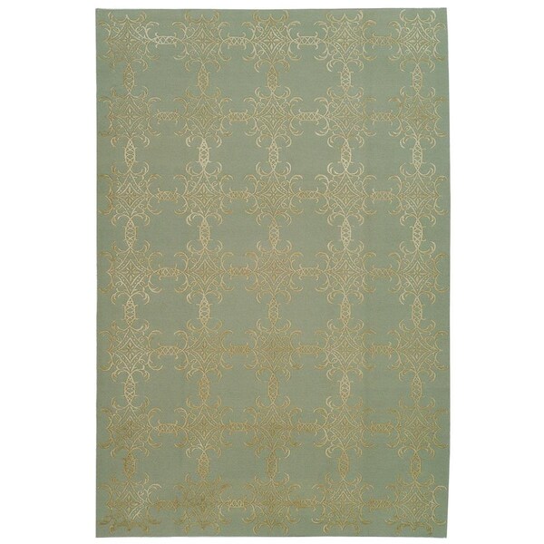 Safavieh 5 ft.-6 in. x 8 ft.-6 in. Martha Stewart Hand Knotted Medium Rectangle Area Rug, Tourmaline - MSR5932A-6