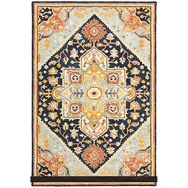 Oriental Weavers 5 x 8 ft. Alfresco 28408 Indoor Rectangle Area RugNavy - A28408152244ST