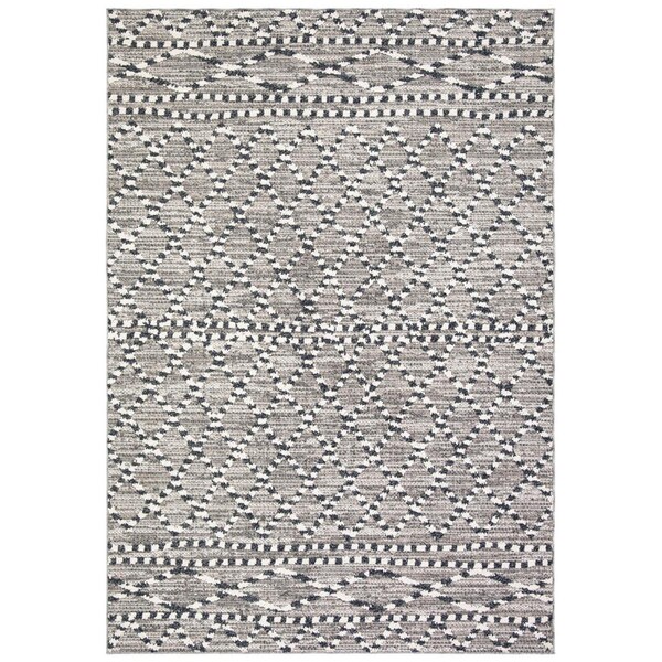 Safavieh 2 ft.2 in. x 8 ft. Runner Global 800 Rug Grey & Ivory - GLB879F-28