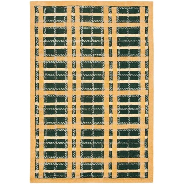 Flowers First 2 Ft. - 6 In. x 4 Ft. - 3 In. Small Rectangle, Contemporary Martha Stewart Hand Tufted Rug - FL1890600
