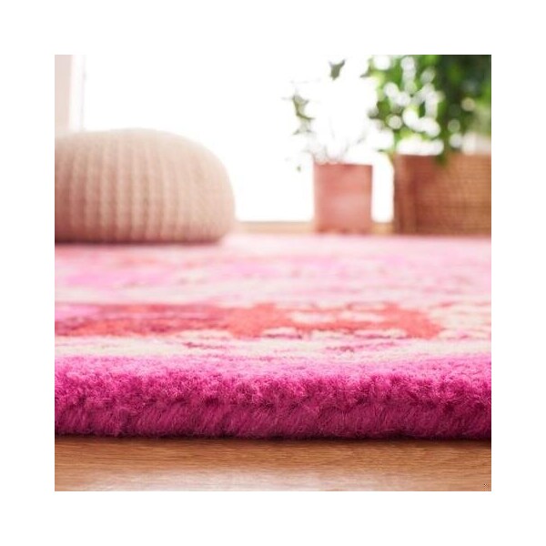 Safavieh 2 ft. - 3 in. x 9 ft. Bellagio Hand Tufted Runner Rug - Red and Pink - BLG545B-29