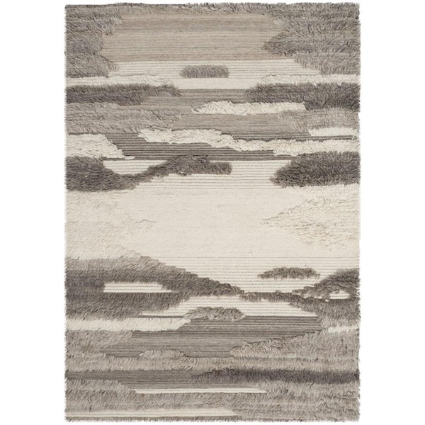 Safavieh Kenya Hand Knotted Runner RugIvory & Grey 2 ft.-3 in. x 8 ft. - KNY224A-28