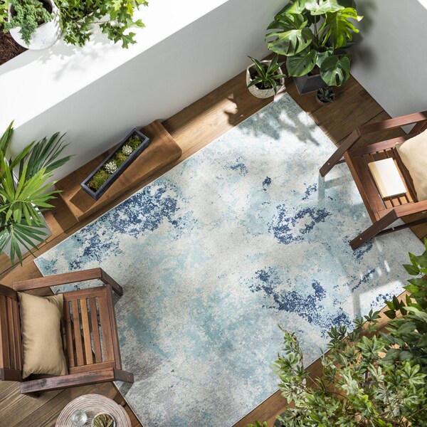 Livabliss Bodrum BDM-2304 Outdoor Safe Area Rug - BDM2304-71010