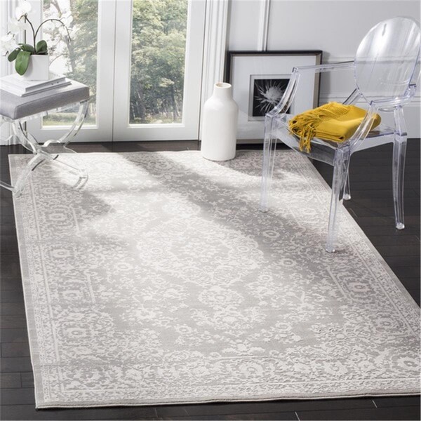 Safavieh 4 x 6 ft. Princeton Power Loomed Small Rectangle Area Rug, Grey and Beige - PRN713G-4