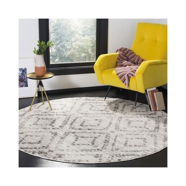 Safavieh 11 x 15 ft. Adirondack Rectangle Power-Loomed Rug Light Gray & Gray - ADR131C-1115