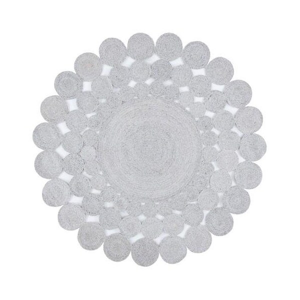 Safavieh 6 x 6 ft. Cape Cod Round Area Rug, Grey - CAP226F-6R