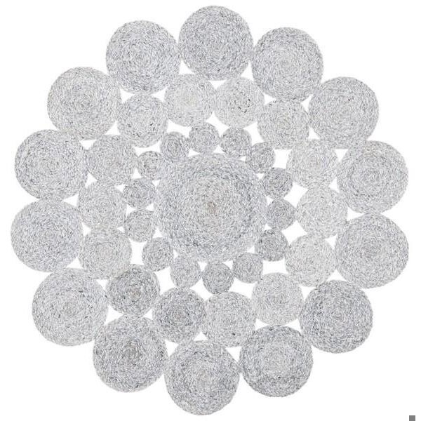 Safavieh 6 x 6 ft. Cape Cod Round Area Rug, Grey - CAP226F-6R