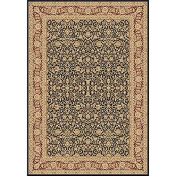 Dynamic Rugs Legacy 5.3 x 7.7 58004-530 Rug - Navy - LE6958004530