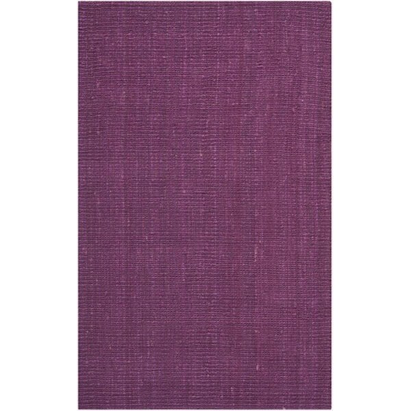 Safavieh 2 ft. 6 in. x 4 ft. Accent Casual Purple Natural Fiber Rug - NF447B-24