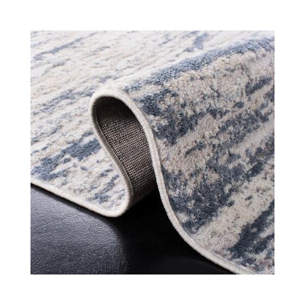 Safavieh 2 ft. 2 in. x 4 ft. Amelia Rectangle Power Loomed Area RugIvory & Blue - ALA768A-24