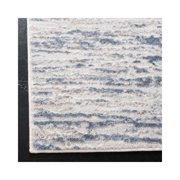 Safavieh 2 ft. 2 in. x 4 ft. Amelia Rectangle Power Loomed Area RugIvory & Blue - ALA768A-24