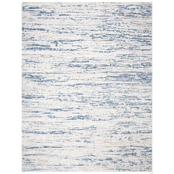 Safavieh 2 ft. 2 in. x 4 ft. Amelia Rectangle Power Loomed Area RugIvory & Blue - ALA768A-24