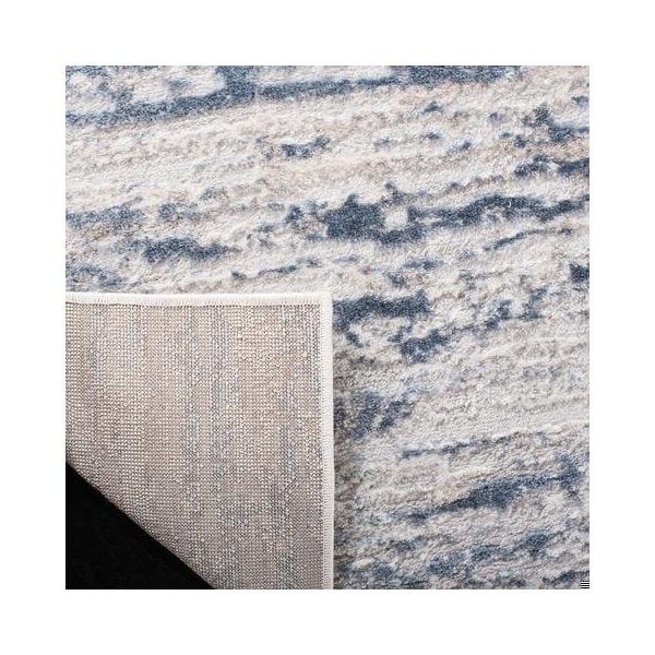 Safavieh 2 ft. 2 in. x 4 ft. Amelia Rectangle Power Loomed Area RugIvory & Blue - ALA768A-24