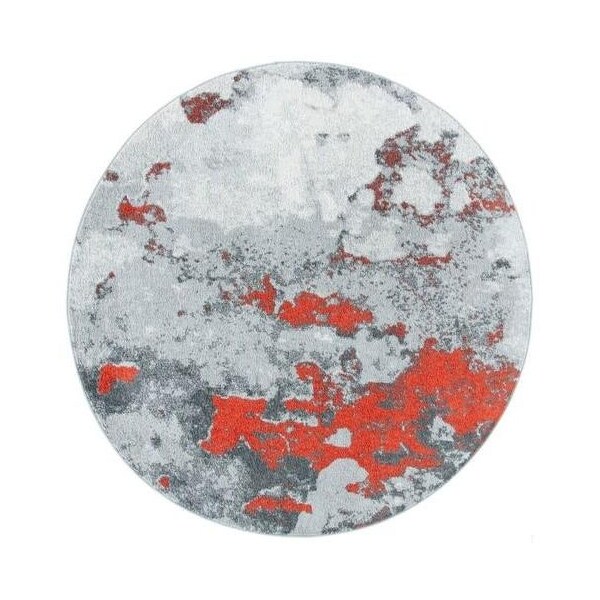 Safavieh Rectangular Adirondack Contemporary Area Rug, Orange & Grey - 3 x 5 ft. - ADR134P-3